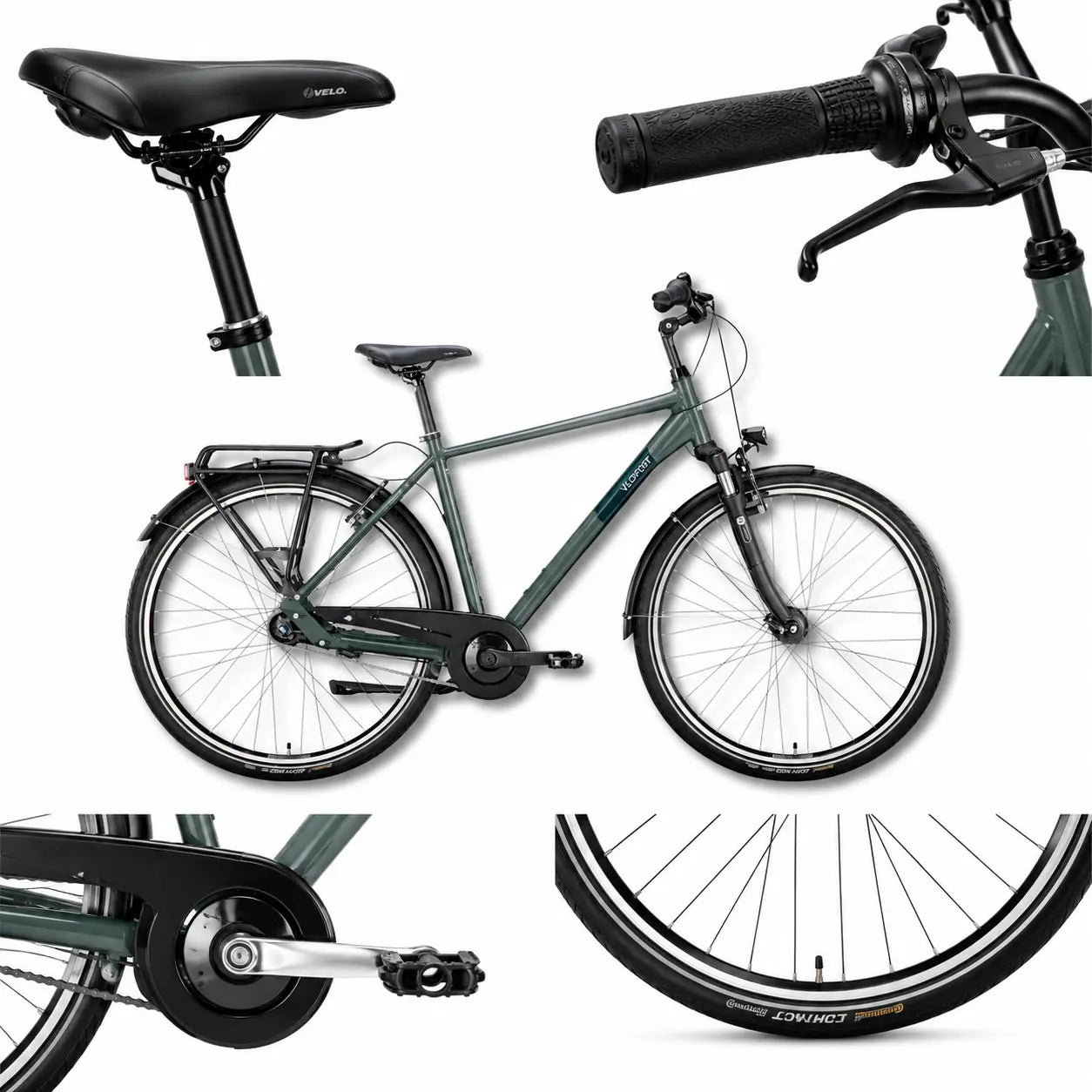 VICTORIA 28", topas blue, 7-SHIMANO "Nexus" fodbremse, 45/50 cm
