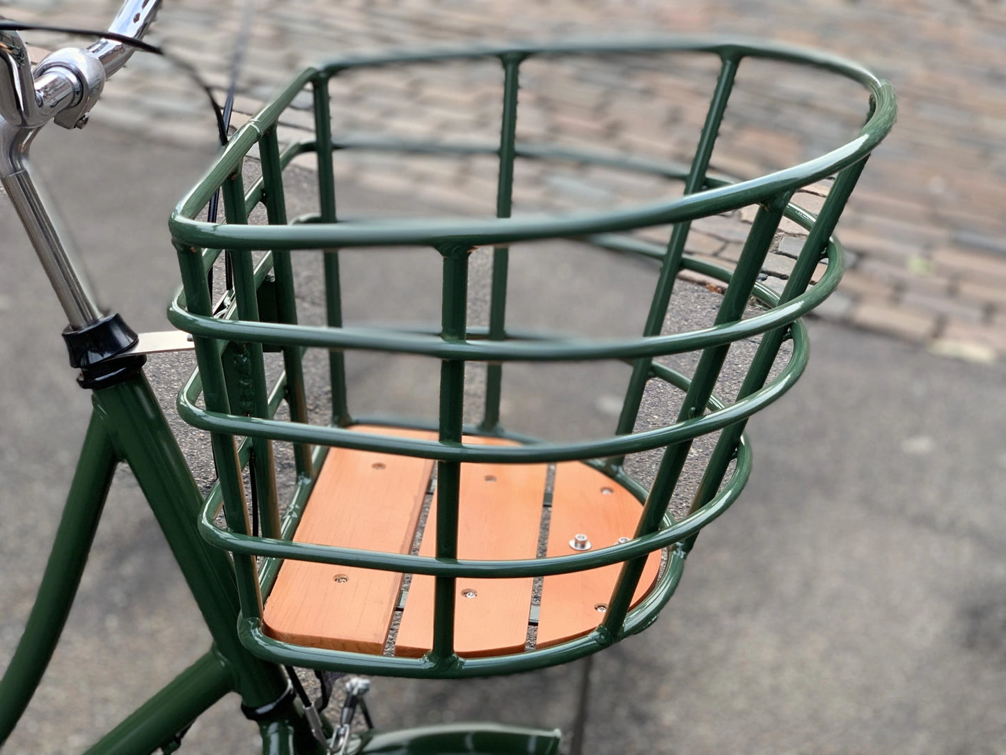 D-format aluminium cykelkurv (XL)