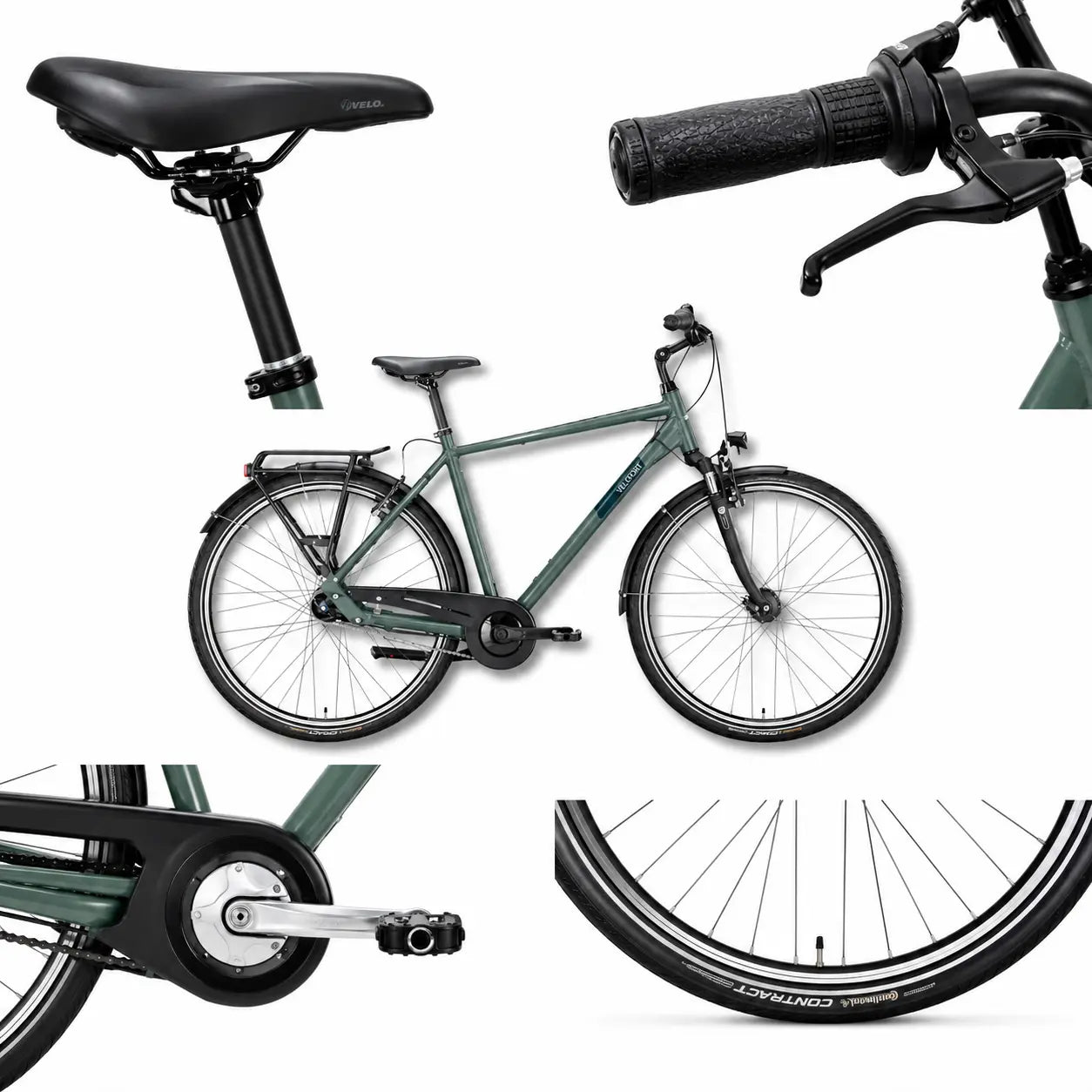 VICTORIA Trekkingcykel Diamant, 28", topas blue, 7-SHIMANO "Nexus" 60 cm / L